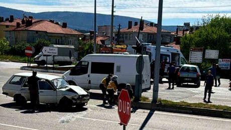 Kütahya Domaniç’te trafik kazası: 5 yaralı