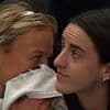 Caitlin Clark caught whispering with Sophie Cunningham about WNBA rival who 'hates' her in viral clip