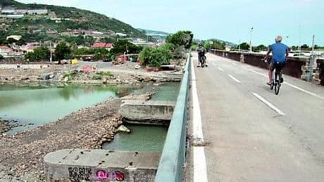 Taggia, due rampe lungo l’argine: la ciclabile rimarrà aperta