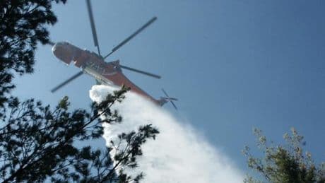 Incendio ad Acquasanta, disposto l’intervento dell’elicottero