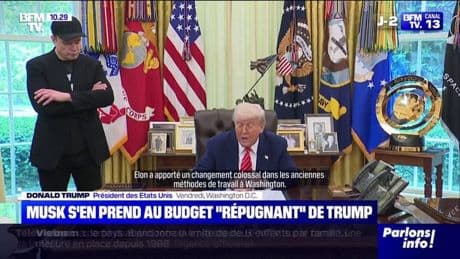 "Une abomination répugnante" : Elon Musk se lâche contre le budget de Donald Trump
