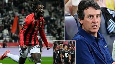 Aston Villa hopeful of completing the signing of Nice forward Evann Guessand - with the Ivory Coast star set to become Unai Emery's first major addition of the window