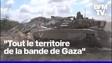 Bande de Gaza: Benjamin Netanyahu a annoncé vouloir prendre le contrôle de l'ensemble du territoire
