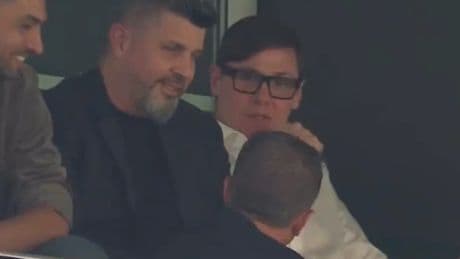 El irreconocible aspecto del exfutbolista Fernando Redondo durante el partido de su hijo Fede con el Elche