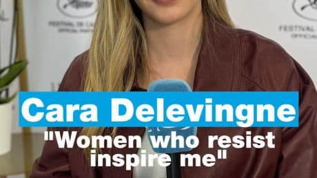 Cara Delevingne: “Women who resist inspire me”