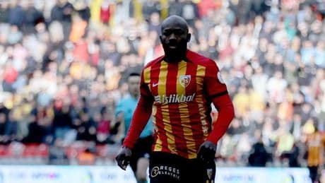 Kayserispor’a Stephane Bahoken’den kötü haber