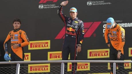 'Masterclass' de Verstappen y doloroso KO de Alonso en Monza