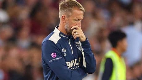 West Ham crisis as Graham Potter fights to save his job after Chelsea humiliation