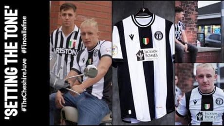 &quot;La Juve del Cheshire, abbiamo lo stesso spirito&quot;: in Inghilterra omaggio e maglie dedicate!