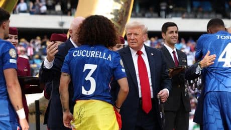 Coupe du monde des clubs : «J’étais terrifié», Cucurella revient sur la présence de Donald Trump sur le podium pendant la remise du trophée