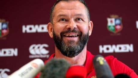 Andy Farrell – The born leader tasked with putting the Lions back on top