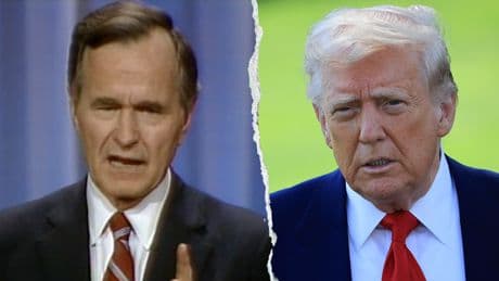 Trump's tax hike proposal is 'déjà vu' of George H. W. Bush's 'read my lips' moment, experts say