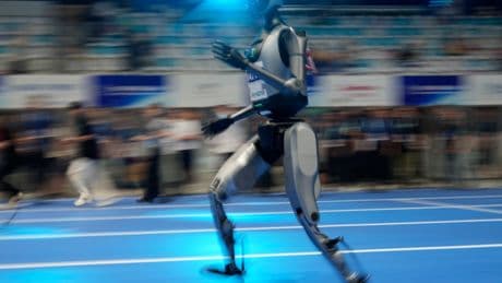 Beijing's first World Humanoid Robot Games opens with street dance, martial arts and music