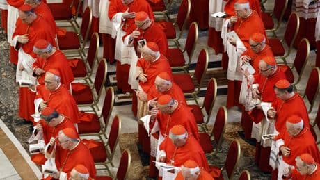 Who are the cardinals selecting the next pope?