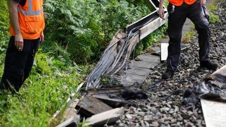 Deutsche Bahn: Bahnstrecke in NRW nach Brandanschlag wieder frei