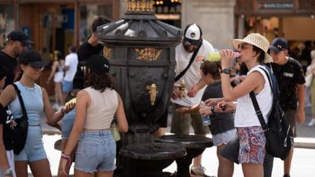 Temperaturas de pleno verano, especialmente tórridas en el valle del Guadalquivir