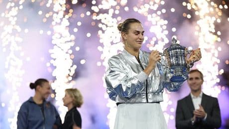 ABD Açık'ta Sabalenka, üst üste 2. kez şampiyon oldu