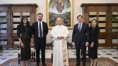 Pope and Vance meet ahead of U.S.-led diplomatic flurry to reach ceasefire in Ukraine