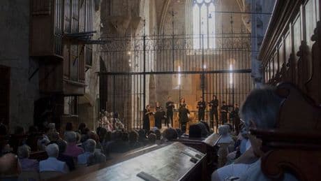 Éxito de la décima edición de 'La Pedra Parla' con el reestreno de una obra del siglo XVIII para diez voces y trompeta barroca