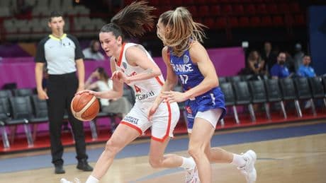 Potanın Perileri, Eurobasket'te Fransa'ya son nefeste kaybetti