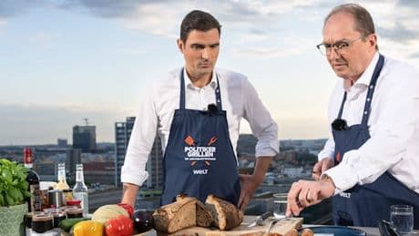 Alexander Dobrindt zu Gast beim „Politikergrillen“ mit Jan Philipp Burgard