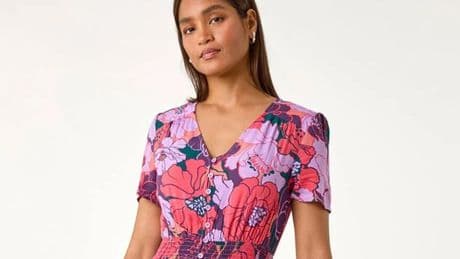 Roman's floral maxi dress makes shoppers 'look like they've lost weight'