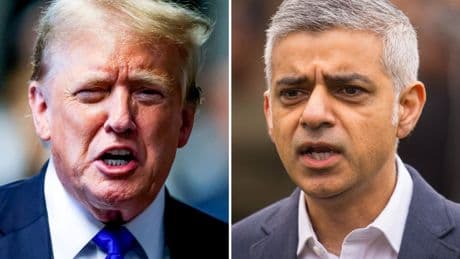 Sadiq Khan hits back at Donald Trump’s ‘nasty person’ jibe