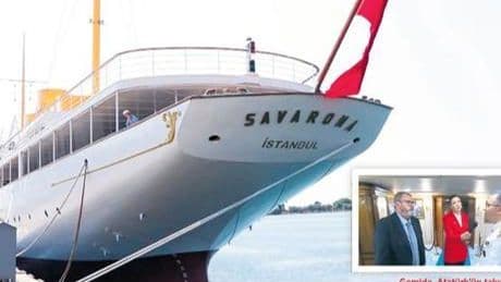 Savarona’dan özel anlar