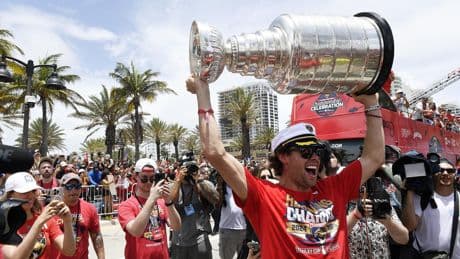 'This is amazing': Panthers celebrate second consecutive Stanley Cup with another parade