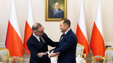 Turbulentie verwacht in Warschau: de nieuwe president van Polen staat lijnrecht tegenover premier Tusk