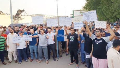 Mekke’deki Türk işçiler grevde