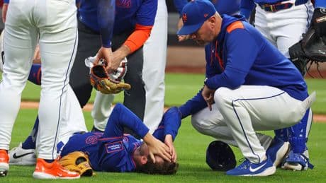 Griffin Canning crumbles to ground, exits in potential Mets injury catastrophe