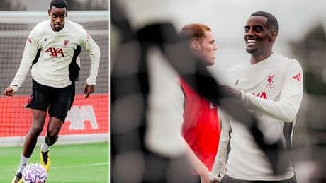 Alexander Isak jets in to start work for Liverpool amid death threat drama in Sweden - just 24 hours after playing for his country