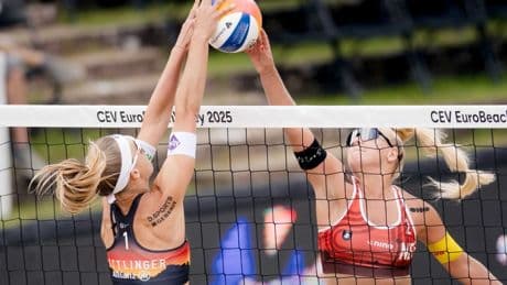 Guter Auftakt bei Heim-EM: Frau Doktor Beachvolleyball begeistert