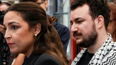 AOC blasts Trump’s ‘illegal’ persecution of Mahmoud Khalil as she welcomes Columbia student back to NYC