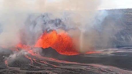Rare ‘volnado’ phenomenon swirls during dramatic Kilauea eruption in Hawaii