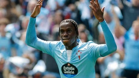 Moriba se queda en el Celta hasta 2029