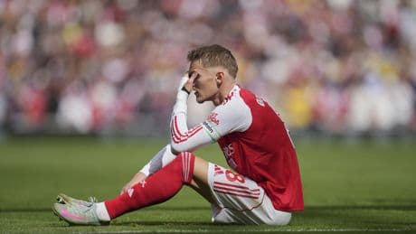 Arsenal'e Martin Odegaard'dan kötü haber