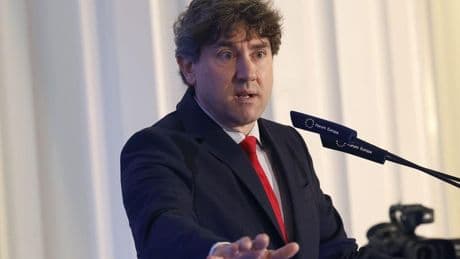 Andueza defiende en Madrid la fortaleza del pacto con el PNV: «No se va a romper nada»