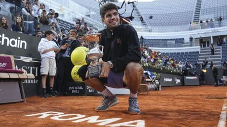 Alcaraz: "Intento disfrutar y pasarlo bien con mi tenis"