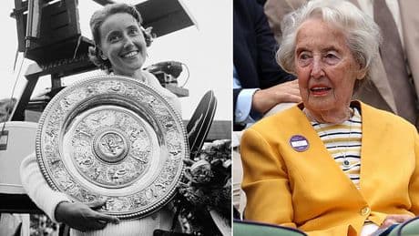 Former Wimbledon champion Angela Mortimer Barrett dies aged 93 as three-time Grand Slam winning Brit remembered for her 'extraordinary determination'