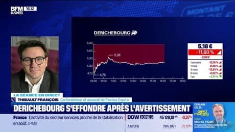 Derichebourg chute après l'avertissement