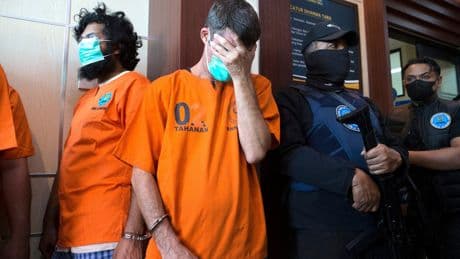 Indonesia arrests foreign nationals in Bali on drugs charges that could carry the death penalty