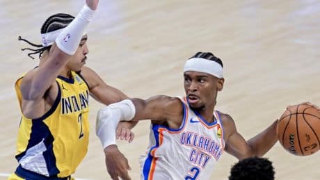 La otra cara del MVP: así perdió los nervios Gilgeous-Alexander con Nembhard