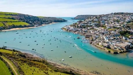 'Paradise' town on the real Salt Path has dolphins and hidden coves