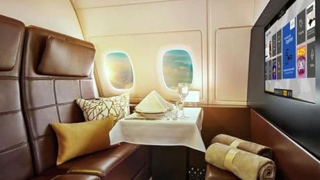 Inside world's most expensive flight where you get a 3-room suite and butler