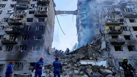Krieg in der Ukraine: „Kiew hat einen der schrecklichsten Angriffe erlebt“