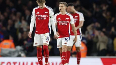 Premier League : avant Paris, Arsenal concède le nul à domicile face à Crystal Palace