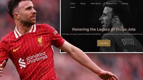 Mystery Diogo Jota Foundation website offline after taking £50k donations