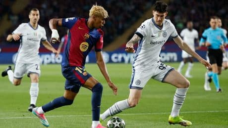 Barcellona-Inter 3-3, le pagelle: Yamal (8,5) magico, Dumfries (8) immenso, Thuram (7,5) da record